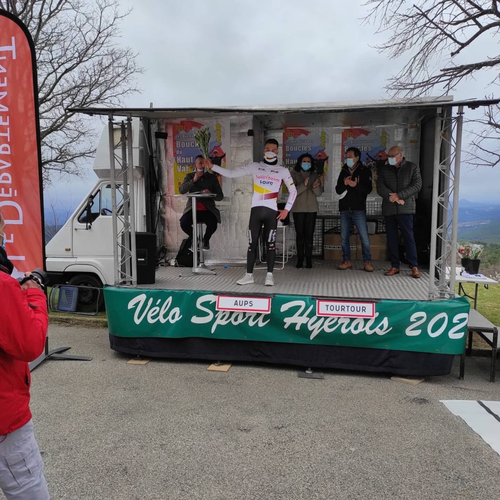 Un beau podium de BOILEAU sur l'étape 3 Tourtour